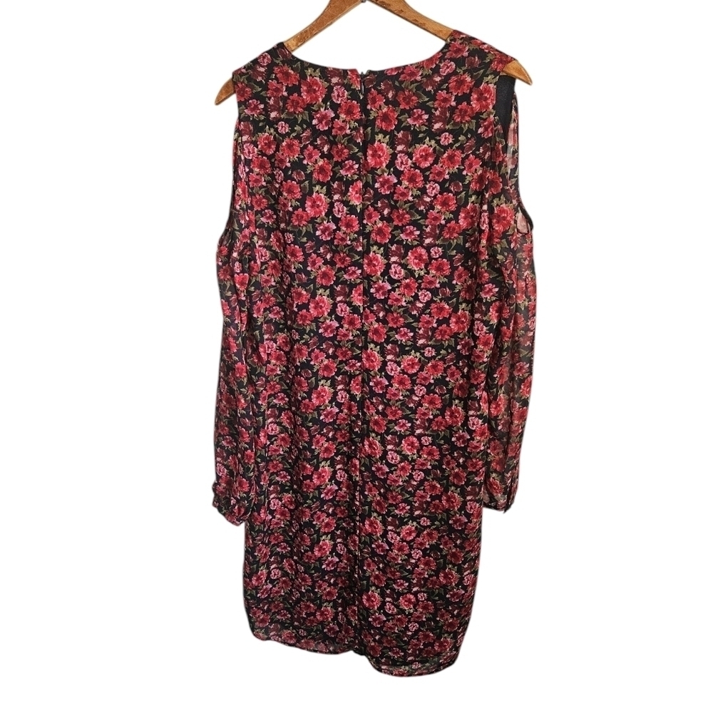 Beautiful Ralph Lauren Cold Shoulder Floral Dress, size 10 - Picture 6 of 6